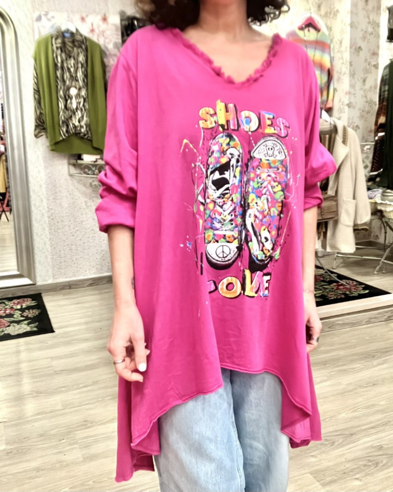 Camiseta BEGONÍA FUCSIA